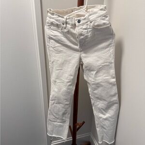 Mango White Denim Jeans